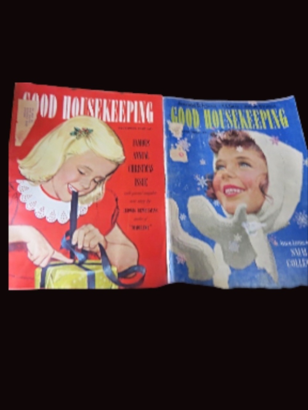 2 Vintage GOOD HOUSEKEEPING MAGAZINES 1949 & 1950